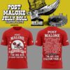 Post Malone x Utah Utes Mascot Football THE BIG ASS Stadium Tour Part 2 Limited Edition 3D Shirt , Music New Design T Shirt