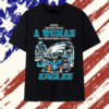 Never Underestimate A Woman Who Understands Football And Loves Philadelphia Eagles Players Signatures Shirt , Trend Design Shirt
