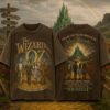 The Wizard of Oz, There’s No Place Like Home, Follow The Yellow Brick Road To Your Dreams 3D Shirt, Viral 3D Music Tee