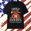 I grew up watching the Washington Redskins 95 seasons Thank You for the Memories signature T Shirt, Viral 2D Graphic Tee