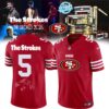 San Francisco 49ers x The Strokes Reality Awaits World Tour 2026 Limited Edition Signature Football Jersey, Viral Football Jersey