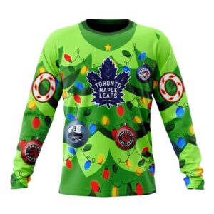 NHL Toronto Maple Leafs Specialized Christmass Tree Color And City's Sport Teams Hoodie, T Shirt, Trending NHL 3D Tee Nhl Toronto Maple Leafs Specialized Christmass Tree Color And City S Sport Teams Hoodie T Shirt 3