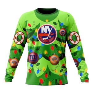 NHL New York Islanders Specialized Christmass Tree Color And City's Sport Teams Hoodie, T Shirt, Trending NHL 3D Tee Nhl New York Islanders Specialized Christmass Tree Color And City S Sport Teams Hoodie T Shirt 3