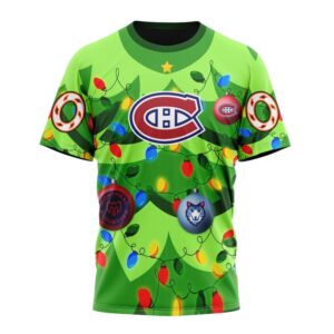 NHL Montreal Canadiens Specialized Christmass Tree Color And City's Sport Teams Hoodie, T Shirt, Trending NHL 3D Tee Nhl Montreal Canadiens Specialized Christmass Tree Color And City S Sport Teams Hoodie T Shirt 4