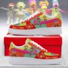 Fraggle Rock Back To The Rock Custom Air Force 1 Shoes, Colorful Cartoon Graphic Low Top Sneakers, Trending Music AF1