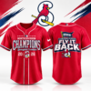 Springfield Cardinals North Division Champions Texas League Playoffs Fly It Back 2026 Baseball Jersey, Trend Baseball Jersey