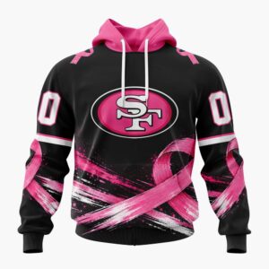 NFL San Francisco 49ers Personalized Pink Fights Breast Cancer 2026 Design Hoodie, TShirt, Sweatshirt, NFL Trending Shirt Nfl San Francisco 49ers Personalized Pink Fights Breast Cancer 2026 Design Hoodie Tshirt Sweatshirt 1