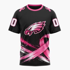 NFL Philadelphia Eagles Personalized Pink Fights Breast Cancer 2026 Design Hoodie, TShirt, Sweatshirt, NFL Trending Shirt Nfl Philadelphia Eagles Personalized Pink Fights Breast Cancer 2026 Design Hoodie Tshirt Sweatshirt 2