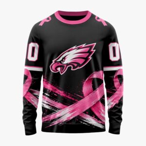 NFL Philadelphia Eagles Personalized Pink Fights Breast Cancer 2026 Design Hoodie, TShirt, Sweatshirt, NFL Trending Shirt Nfl Philadelphia Eagles Personalized Pink Fights Breast Cancer 2026 Design Hoodie Tshirt Sweatshirt 4
