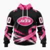 NFL New York Jets Personalized Pink Fights Breast Cancer 2026 Design Hoodie, TShirt, Sweatshirt, NFL Trending Shirt