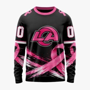 NFL Los Angeles Rams Personalized Pink Fights Breast Cancer 2026 Design Hoodie, TShirt, Sweatshirt, NFL Trending Shirt Nfl Los Angeles Rams Personalized Pink Fights Breast Cancer 2026 Design Hoodie Tshirt Sweatshirt 4