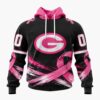 NFL Green Bay Packers Personalized Pink Fights Breast Cancer 2026 Design Hoodie, TShirt, Sweatshirt, NFL Trending Shirt