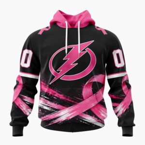 NHL Tampa Bay Lightning 2026 Hockey Pink Fights Breast Cancer Design Hoodie, TShirt, Sweatshirt, Trending NHL 3D Tee Nhl Tampa Bay Lightning 2026 Hockey Pink Fights Breast Cancer Design Hoodie Tshirt Sweatshirt 1