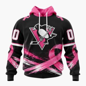 NHL Pittsburgh Penguins 2026 Hockey Pink Fights Breast Cancer Design Hoodie, TShirt, Sweatshirt, Trending NHL 3D Tee Nhl Pittsburgh Penguins 2026 Hockey Pink Fights Breast Cancer Design Hoodie Tshirt Sweatshirt 1