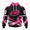 NHL Carolina Hurricanes 2026 Hockey Pink Fights Breast Cancer Design Hoodie, TShirt, Sweatshirt, Trending NHL 3D Tee