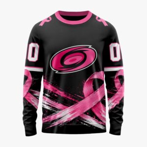 NHL Carolina Hurricanes 2026 Hockey Pink Fights Breast Cancer Design Hoodie, TShirt, Sweatshirt, Trending NHL 3D Tee Nhl Carolina Hurricanes 2026 Hockey Pink Fights Breast Cancer Design Hoodie Tshirt Sweatshirt 4