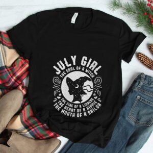 July Girl The Soul Of A Witch The Heart Of A Hippie Shirt 2
