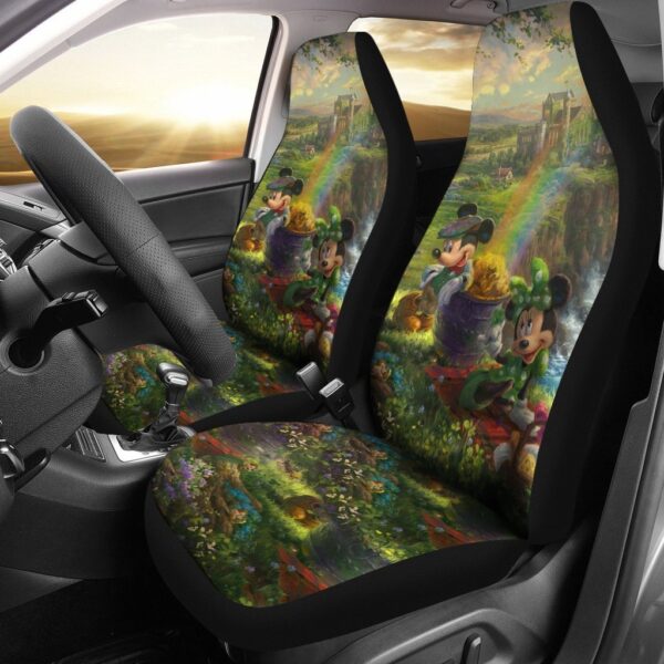 Mickey & Minnie Mouse Disney Cartoon Car Seat Covers