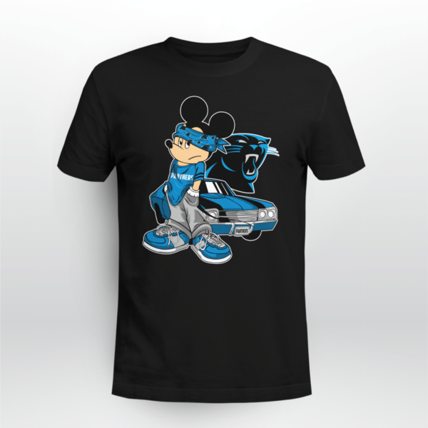 Mickey Mouse Carolina Panthers Super Cool T-shirt