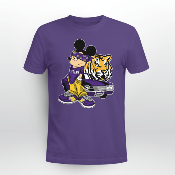 Mickey Mouse LSU Tigers Super Cool T-shirt