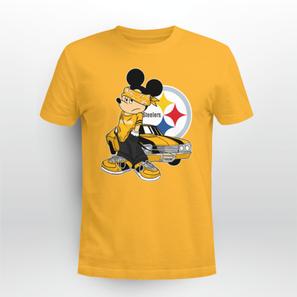 Mickey Mouse Pittsburgh Steelers Super Cool T-shirt