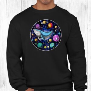 Space Whale Psychedelic Cosmic Planets Galaxy Fantasy Hippie Shirt 1 Space Whale Psychedelic Cosmic Planets Galaxy Fantasy Hippie Shirt 2