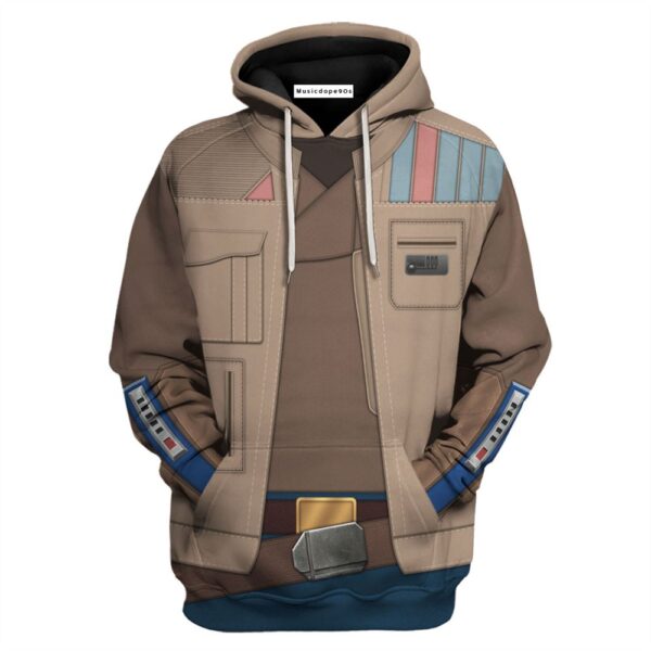 Star Wars Finn Costume  Movie 3D Hoodie