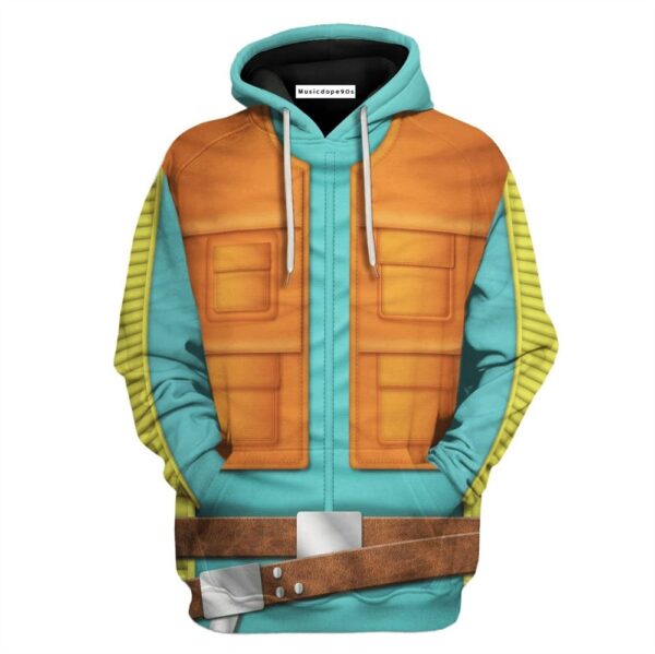 Star Wars Greedo Tetsu Jr. Costume  Movie 3D Hoodie