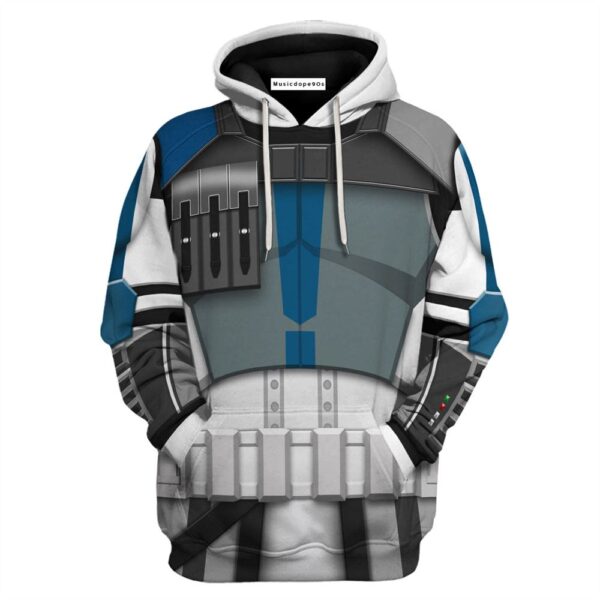 Star Wars Jesse Costume  Movie 3D Hoodie