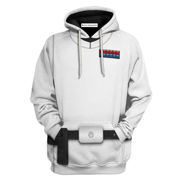Star Wars Orson Krennic Costume  Movie 3D Hoodie