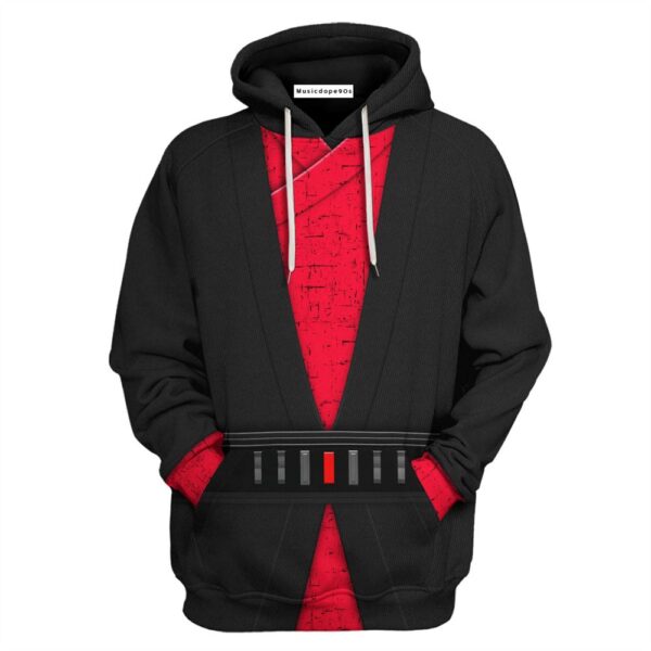 Star Wars Palpatine Costume  Movie 3D Hoodie