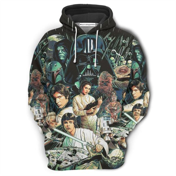 Star Wars Rebellions Are Built On Hope  Movie 3D Hoodie
