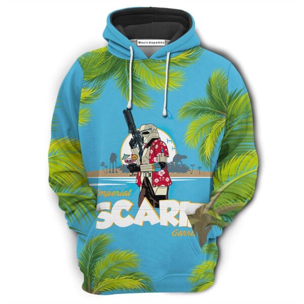 Star Wars Scarif Trooper  Movie 3D Hoodie