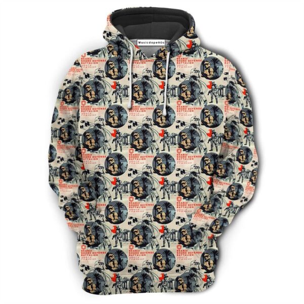 Star Wars Scarif Trooper Pattern  Movie 3D Hoodie