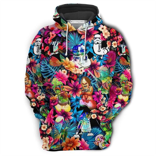 Star Wars Special Star Wars Synthwave Funny Style  Movie 3D Hoodie