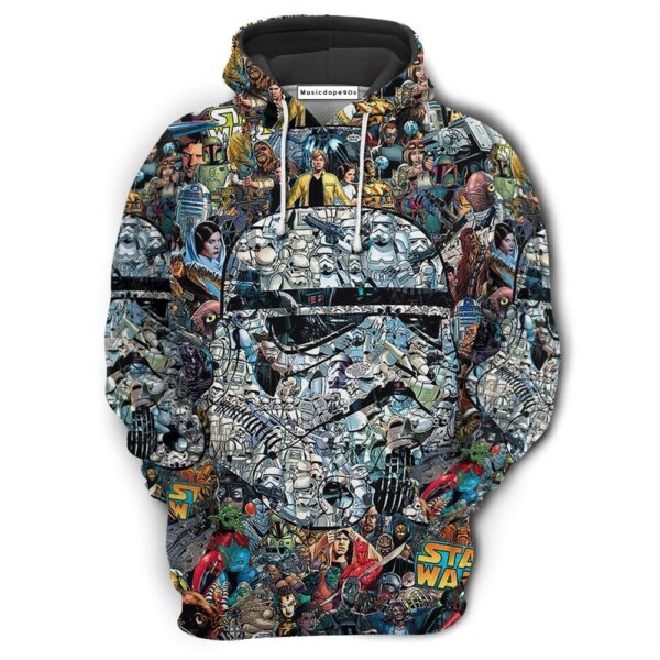 Star Wars Stormtrooper Let Me See Your Identification  Movie 3D Hoodie
