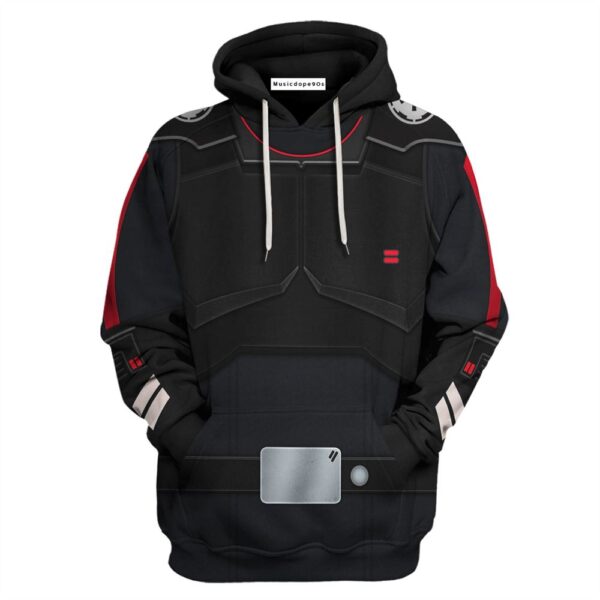 Star Wars The Inquisitor’s Armor Costume  Movie 3D Hoodie