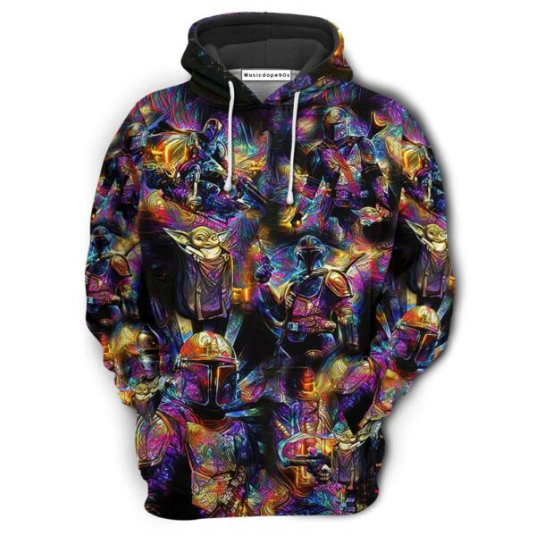 Star Wars The Mandalorian Magic Guardian  Movie 3D Hoodie