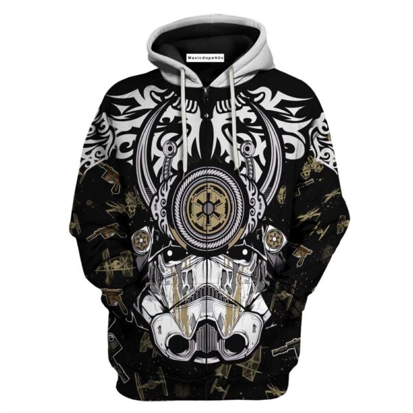 Star Wars Trooper Samurai  Movie 3D Hoodie