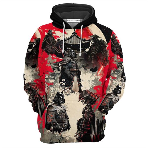 Starwars Darth Vader Samurai  Movie 3D Hoodie