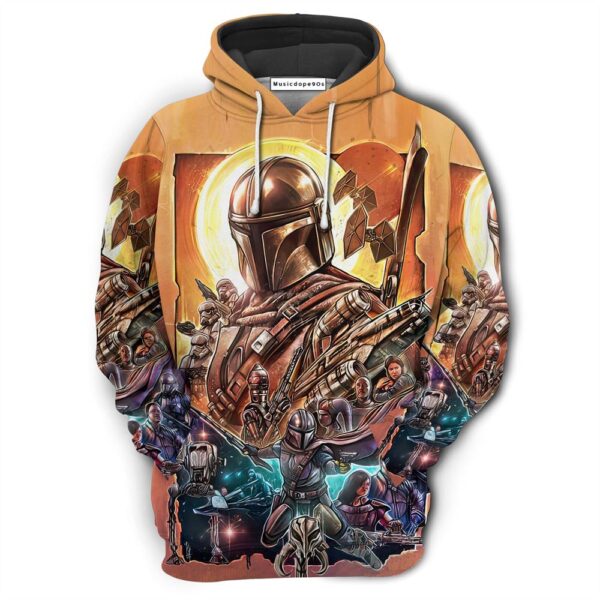 Starwars Feel The Force!  Movie 3D Hoodie