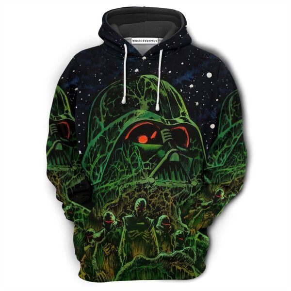 Starwars Halloween Darth Vader Return To Vader’s Castle  Movie 3D Hoodie