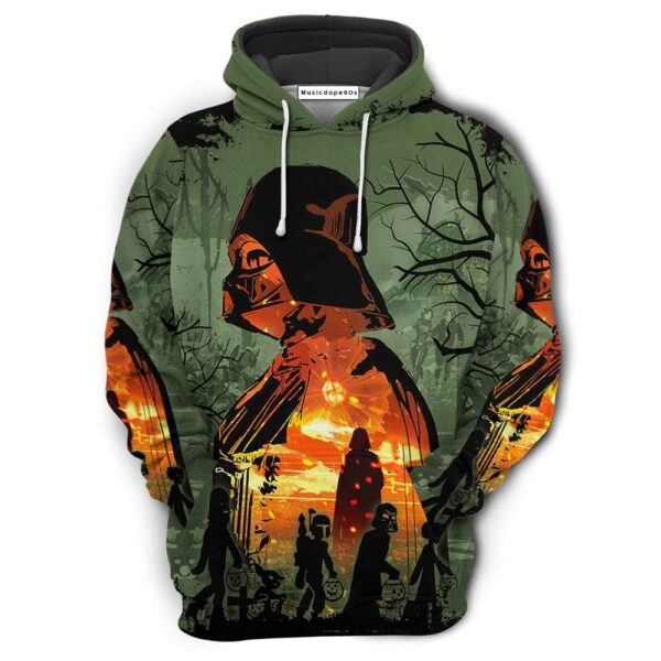 Starwars Halloween Days Of Halloween  Movie 3D Hoodie
