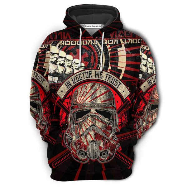 Starwars Stormtrooper New Armor The Skywalkers  Movie 3D Hoodie