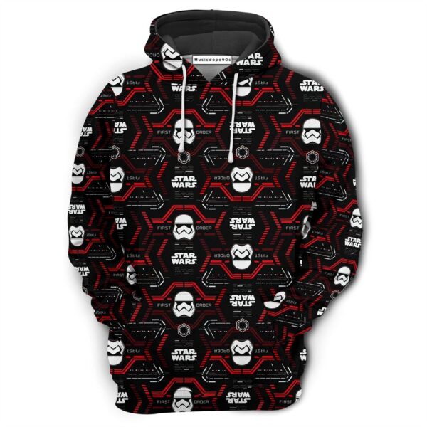 Starwars Stromtrooper Stop That Ship! Blast ‘Em!  Movie 3D Hoodie