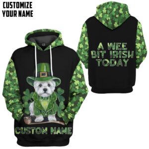 Yorkshire Terrier St Patrick’s Day Custom Name Tshirt Hoodie Apparel