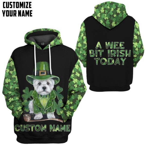 Yorkshire Terrier St Patrick’s Day Custom Name Tshirt Hoodie Apparel