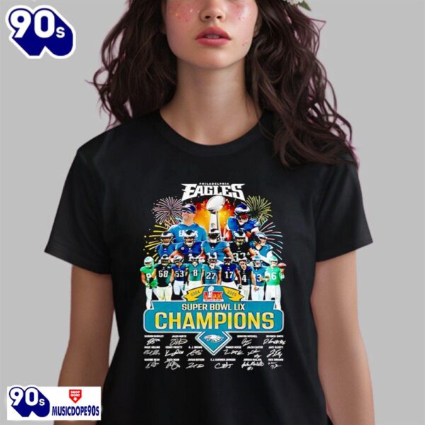 2024 2025 Super Bowl LIX Champions Eagles Shirt