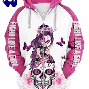 3D Breast Cancer Skull Fairy…