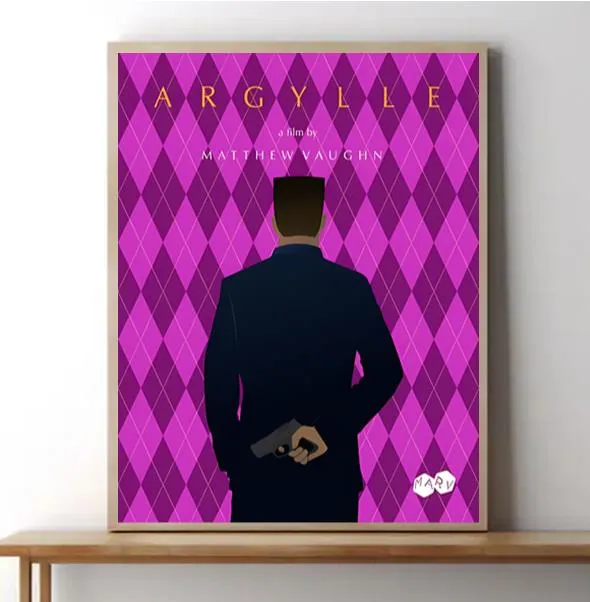 Argylle 2024 Home Decor Poster…
